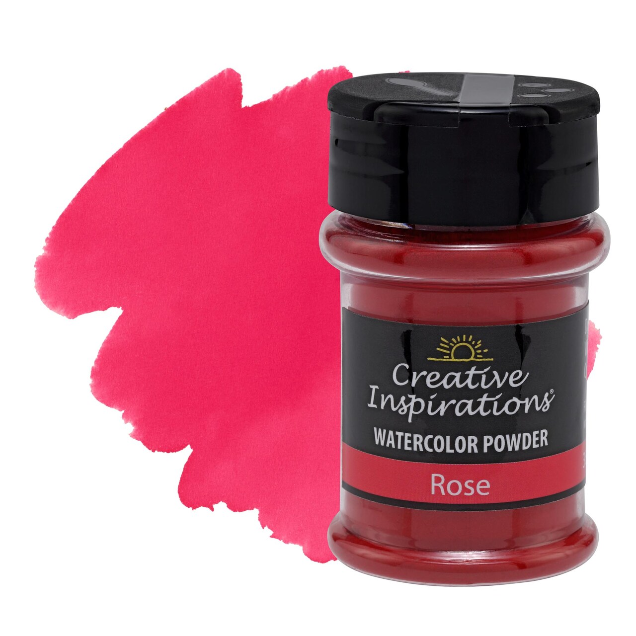 Creative Inspirations Powder Watercolor Paint - 38g Shaker Bottles - Dye-Based Water-Soluble Crystalline Pigments - Non-Toxic, Perfect for Abstract and Spontaneous Effects